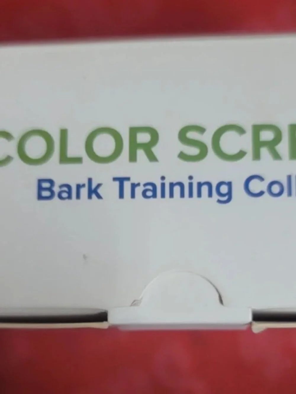Dog training bark collar